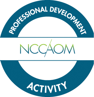 NCCAOM Professional Development Activity badge