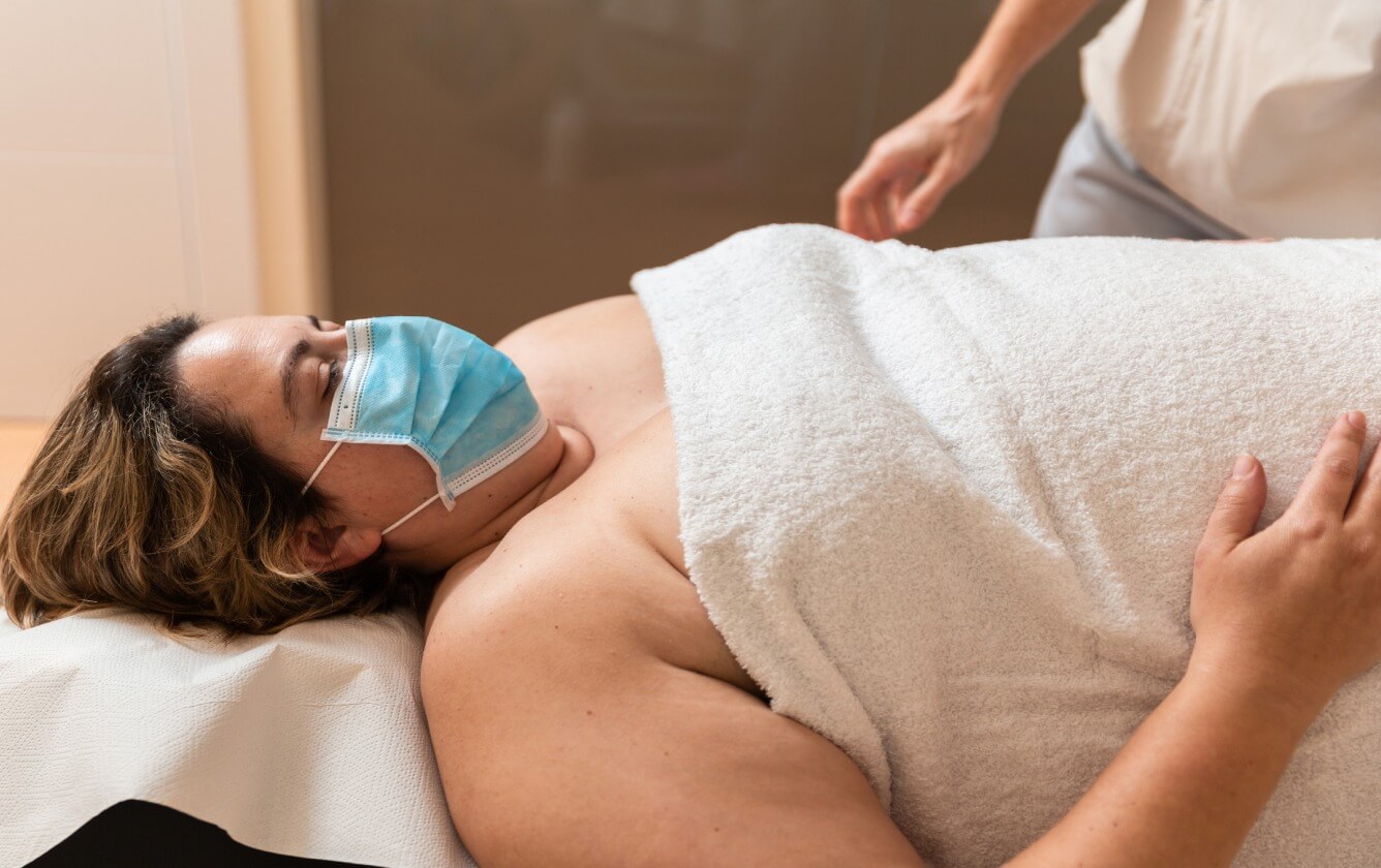 At-home treatment session